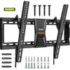1001 PILES BATTERIES Support Mural TV Inclinable pour téléviseurs de 37-82 Pouces Plasma OLED LCD jusqu'à 60 kg, Fixation Murale TV inclinable