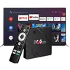 1001 PILES BATTERIES M96 Mini 8K Ultra HD Latest Android TV 13.Dual WiFi,2g/16g LED