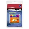 Transcend - Carte mémoire flash - 4 Go - 133x - CompactFlash