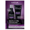 kativa keratin kit Post Alisado Brasileno Xpress nutre el cabello y prolonga el alisado.
