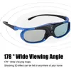 Lunettes 3D - DLP Link - Rechargeables - Haute transparence - Compatib...