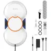 PRUMYA Robot Laveur De Vitre Électrique + Télécommande Corde De Sécuri...