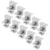SURENHAP 10PCS Pince Panneau Solaire Montage Facile ALU Rail tuile Cam...