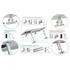 SURENHAP Support Panneau Solaire 15 à 30 Degrés Ajustable Pieds Consol...