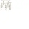 Guirlande lumineuse LED Halloween Ghost Festival -3m 20 lumières modes...