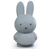Atelier Pierre Junior Tirelire Miffy warm Bleu Argenté (19 cm)