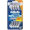 Rasoirs jetables - Gillette - Sensor3 - 3 lames - Lubrastrip Comfortgel activé par l'eau