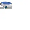 Gre Kit piscine acier blanc Gré Haïti ovale 6,34 x 3,99 x 1,32 m + B...
