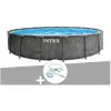 Intex Pack piscine tubulaire Baltik ronde 5,49 x 1,22 m + Kit d'entretien