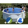 GRE Piscine hors-sol ronde en acier Gré Bora Bora - Diamètre 3,20m - C...