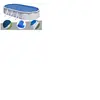 Gre Kit piscine acier blanc Gré Fidji ovale 6,34 x 3,99 x 1,22 m + Bà...