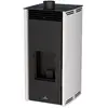 Azura Home Design - Poêle à pellet - sans electricite - free 6 kW coul...