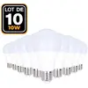EUROPALAMP 10 Ampoules led E27 10W 6000K Blanc Froid Haute Luminosité