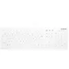 Clavier CHERRY AK-C8112 - Blanc