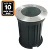 EUROPALAMP Lot 10 Spots Encastrable de Sol Rond Inox 304 Exterieur IP65 GU10