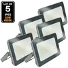 Europalamp - 5 Projecteurs led 50W ProLine Blanc neutre 4000K Haute Luminosité