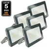 EUROPALAMP 5 Projecteurs led 10W ProLine 6500K Haute Luminosité