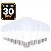 Europalamp - 30 Ampoules led E27 10W Blanc Neutre 4500K Haute Luminosité
