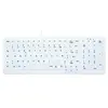 CHERRY AK-C7000 clavier Médical USB AZERTY Français Blanc