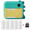 Appareil Photo Instantané HD Pour Enfants avec 5 Papier Thermique-32 G...