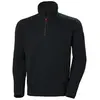 Pull 1/2 zippé kensington xl pull noir 300 - 400 g entre 1 et 3 polyes...