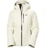 Veste à capuche Helly Hansen Alphelia RECCO Ski Free blanc crème femme - L