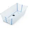 STOKKE® Baignoire bébé pliable Flexi Bath X-Large  bleu océan