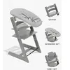 STOKKE® Pack chaise haute enfant Tripp Trapp® hêtre gris tempête Newbo...