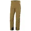Pantalon long Helly Hansen Alpha LifaLoft vert canne - S