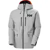 Veste de ski HELLY HANSEN GARIBALDI 2.0 JACKET (Grey Melange) Homme