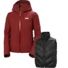 Helly Hansen - Avanti 3-In-1 Softshell Jacket - Veste ski femme Red - ...