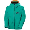 Veste à capuche Helly Hansen Emiko Shell 3L RECCO bleu turquoise - XXL