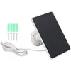 Duokon Chargeur solaire pour caméra extérieure Panneau Solaire 10W Cha...