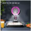 Hotte de cuisine de bureau - VVIKIZY - Portable - 2 vitesses - Noir vi...