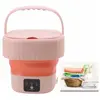 Lave-linge pliant - Vvikizy - Rose - ABS - 6L - Vanne de vidange - Aut...