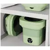 Lave-seau portable - Vvikizy- Mini laveuse automatique pliable - Vert ...