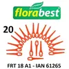 Florabest - 20 lames de rechange FRT18A1 - ian 61265 Couteaux de recha...
