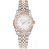 Mathey-Tissot - Montre Femme Quartz Swiss Made RONDA 585 H3 en Acier B...