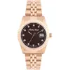 Mathey-Tissot - Montre Femme Quartz Swiss Made RONDA 585 H3 en Acier d...