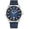 Mathey-Tissot - Montre Femme Quartz Swiss Made RONDA 505h6 en Cuir Ble...