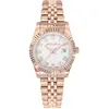 Mathey-Tissot - Montre Femme Quartz Swiss Made RONDA 585 H3 en Acier d...