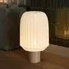 Northern Lampe sur pied Tradition, textile, blanc cassé, E27