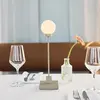 Northern Lampe à poser LED rechargeable Snowball, gris-beige, 2 700 K