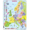 Puzzle Cadre - Carte Politique de l'Europe (Italien) 48 Pièces  Larsen