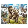 Larsen FH27 - JEUX/JOUETS - PUZZLE - Puzzle Encadré Mammouth 64 Pièces,