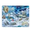 Puzzle Cadre - Aventure au Pôle Nord (en Français) 65 Pièces  Larsen