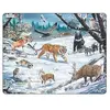 Larsen Puzzle encadré Animaux en Sibérie et en Extrême-Orient 66 pièces, FH34