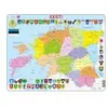 Puzzle Cadre - Carte de l'Estonie (en Estonien) 70 Pièces  Larsen