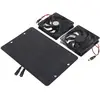 GISTUCH Kit De Ventilateur De Panneau Solaire, Double Extracteur D'Air...