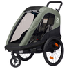 hamax Remorque de vélo enfant Avenida ONE olive green
